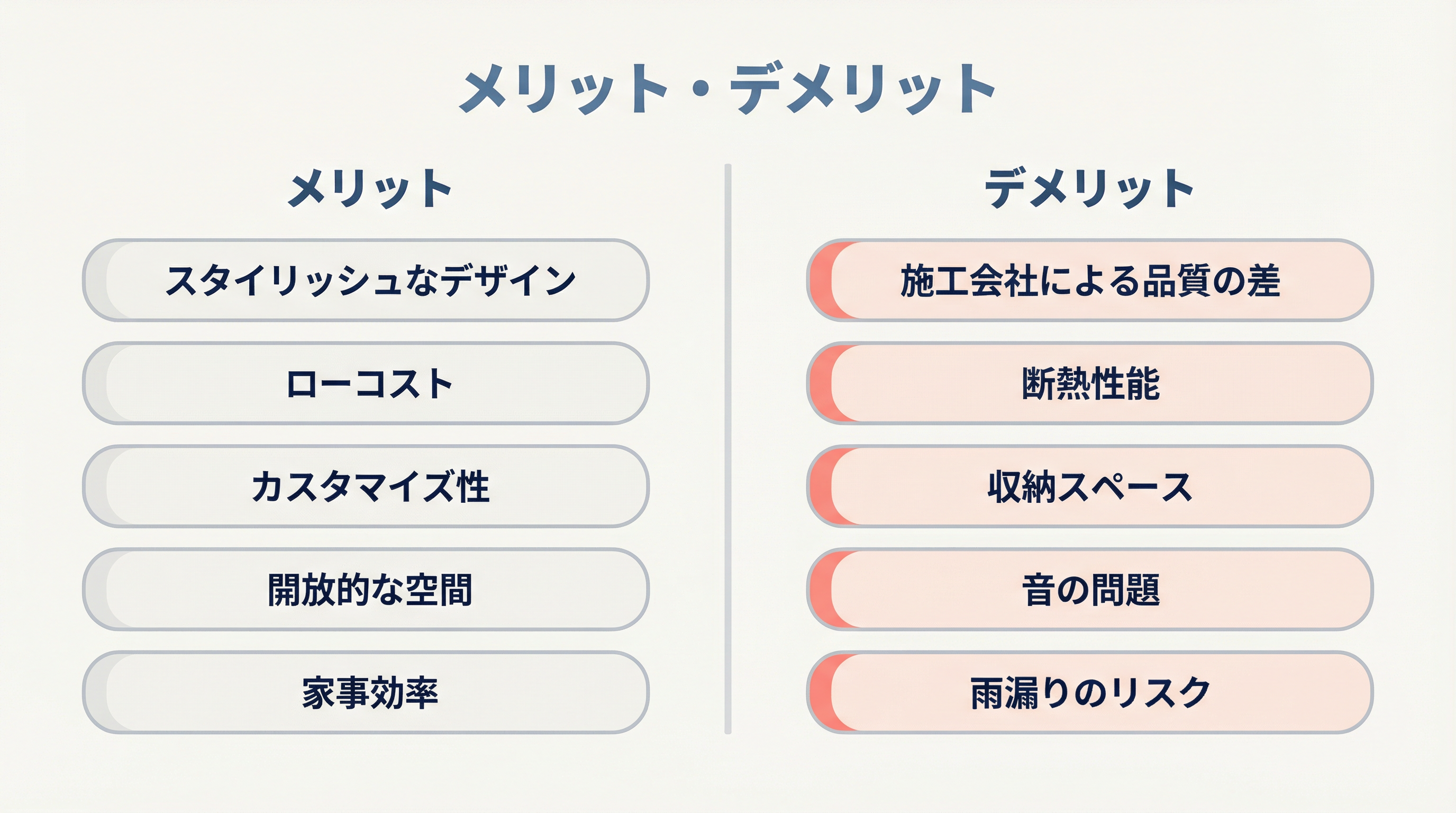 ゼロキューブで家を建てるメリットとデメリット
