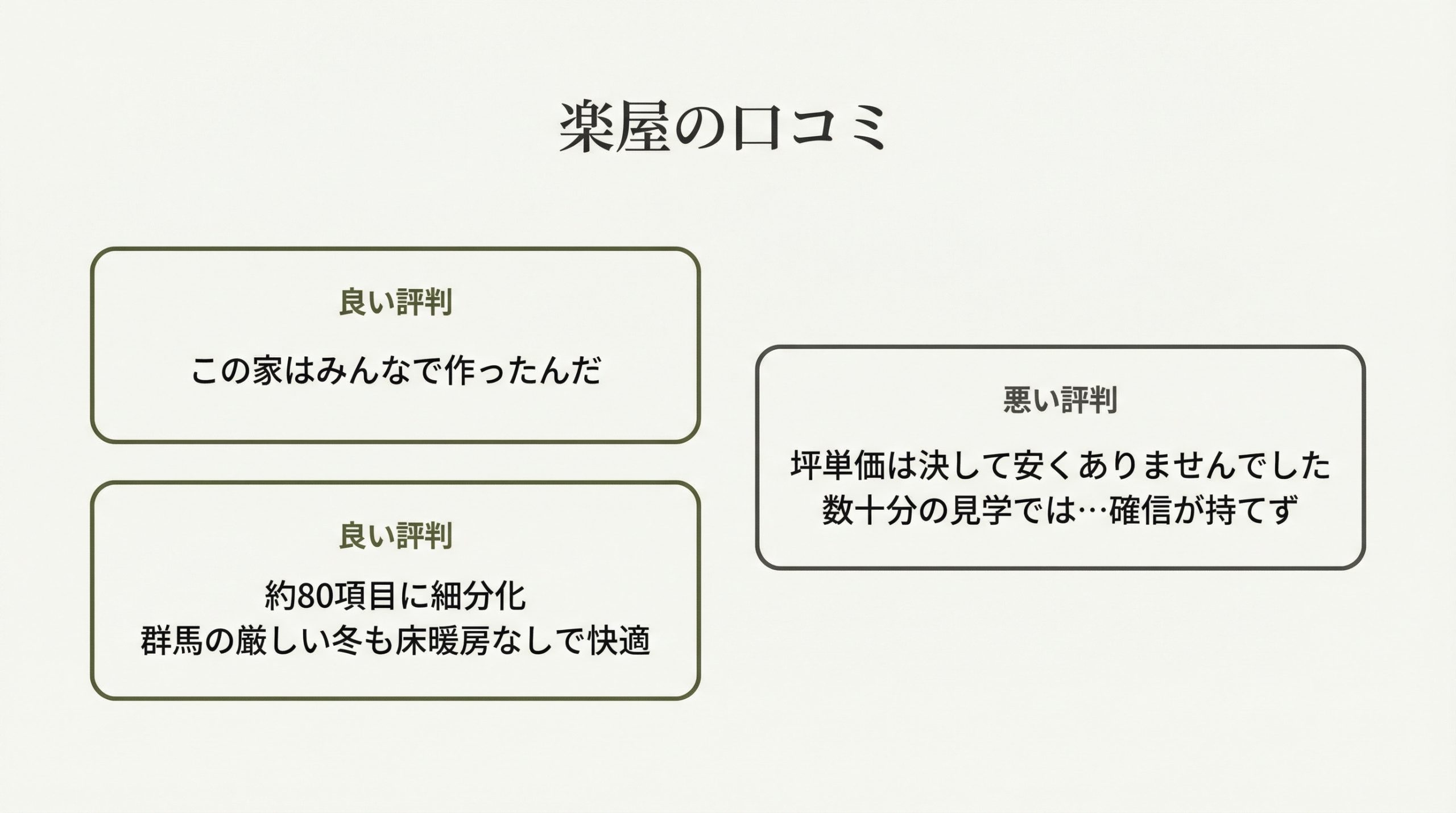 楽屋の良い評判と悪い口コミ