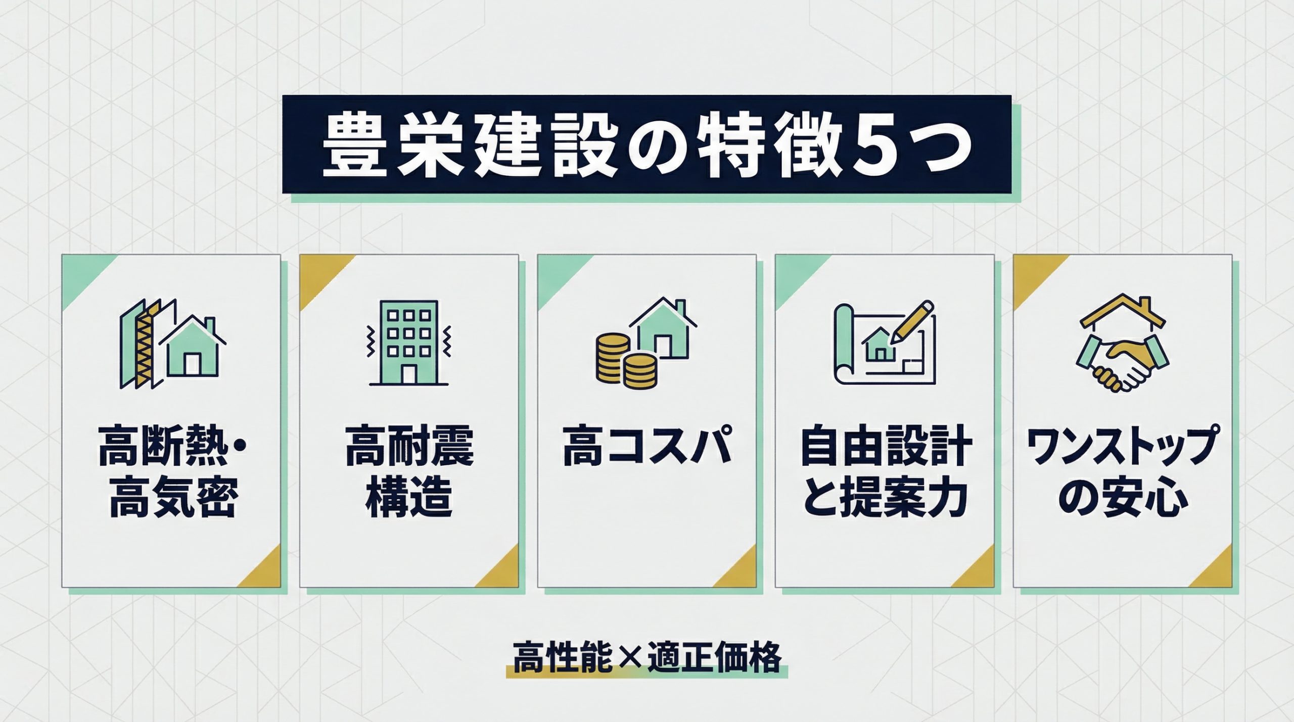 豊栄建設の特徴と住宅性能