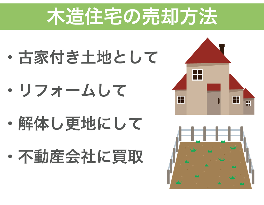 木造住宅の売却方法